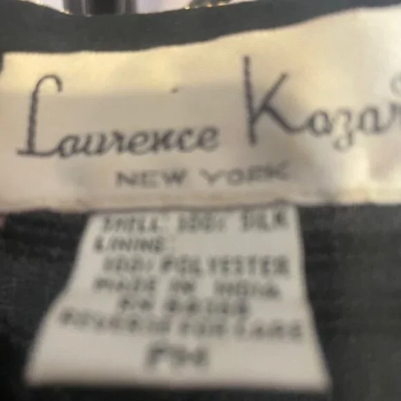 Laurence Kazar Black, silver, gold bolero jacket - Picture 3 of 4